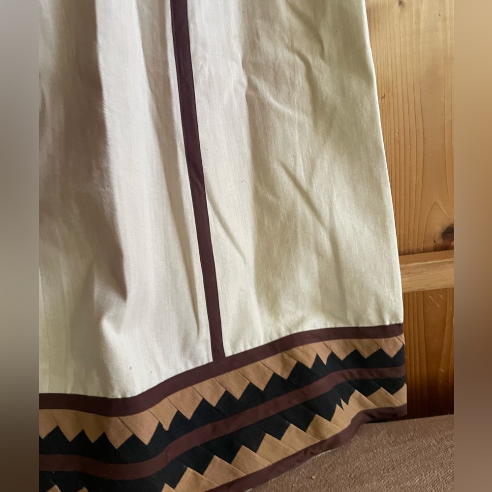 Josefa Designer Vintage Boho Kaftan Dress Robe Couture iconic mexico art to wear - Picture 5 of 8